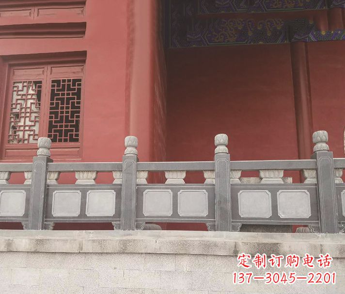 周口园林仿古石栏板景观石雕 (8)