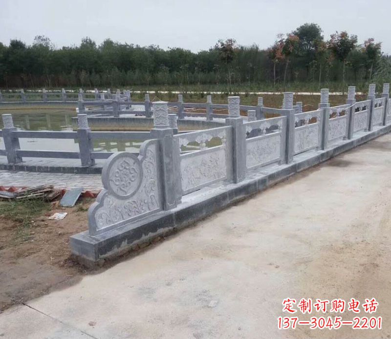 周口园林仿古石栏板景观石雕 (11)