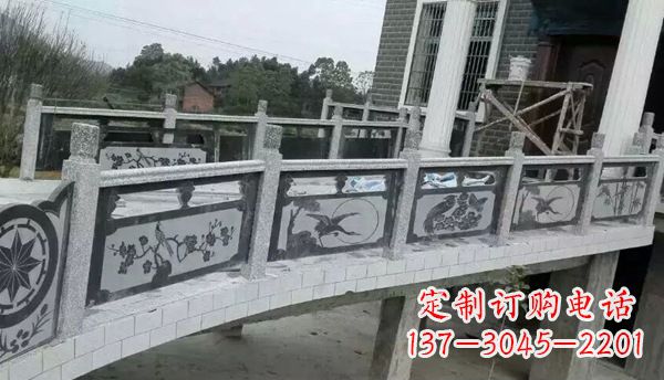 周口园林仿古石栏板景观石雕 (10)