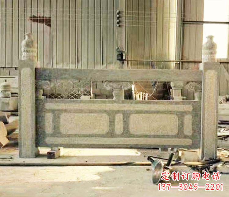 周口园林仿古石栏板景观石雕