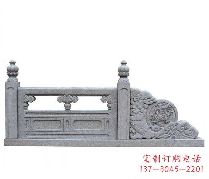 周口园林景观大理石栏板雕塑 (2)