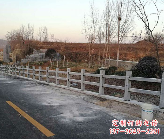 周口园林景观大理石栏杆石雕 (2)
