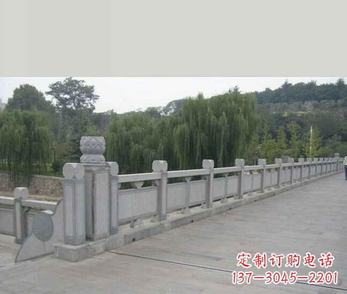 周口园林景观大理石栏杆石雕 (4)