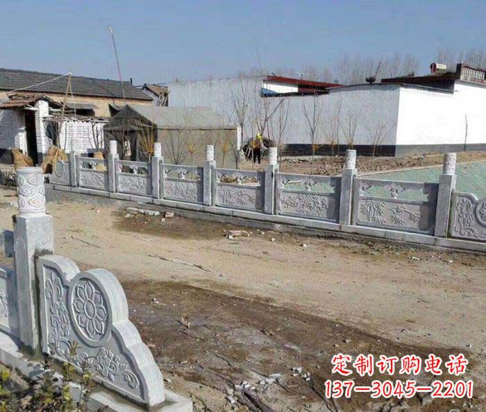 周口园林景观仿古栏板石雕
