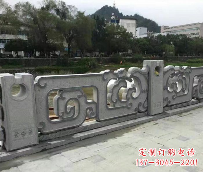 周口园林景观仿古石雕栏板_1