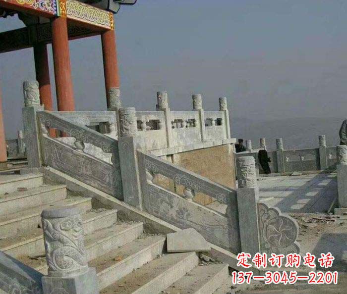 周口园林景观仿古石雕栏板