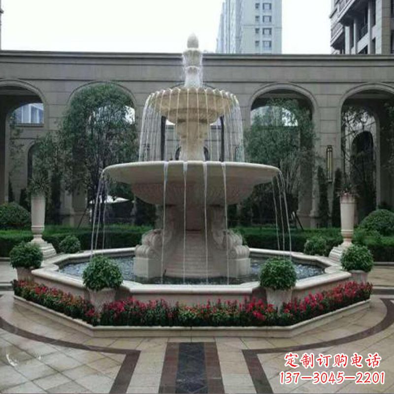 周口园林石雕喷泉雕塑