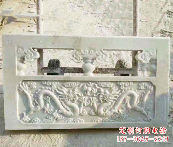 周口园林石浮雕栏板景观石雕