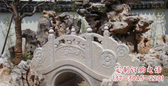 周口园林小型石拱桥