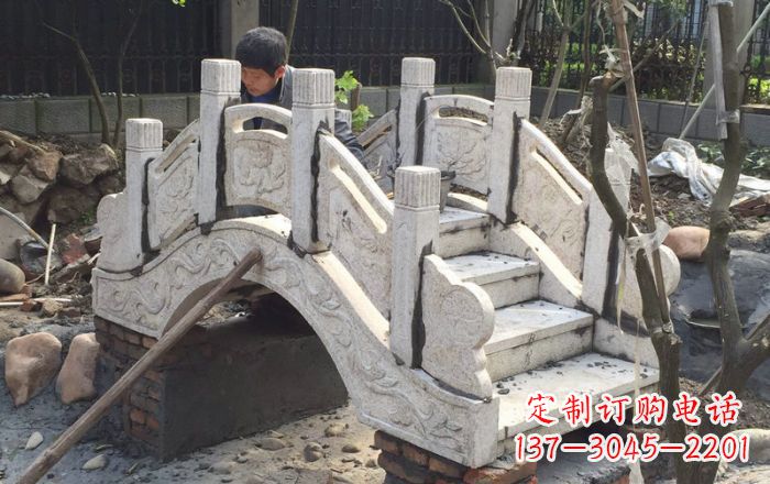 周口园林小型石拱桥 (2)