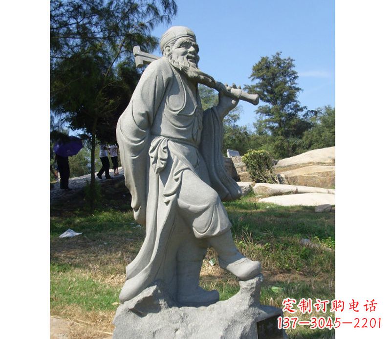 周口张果老八仙雕塑