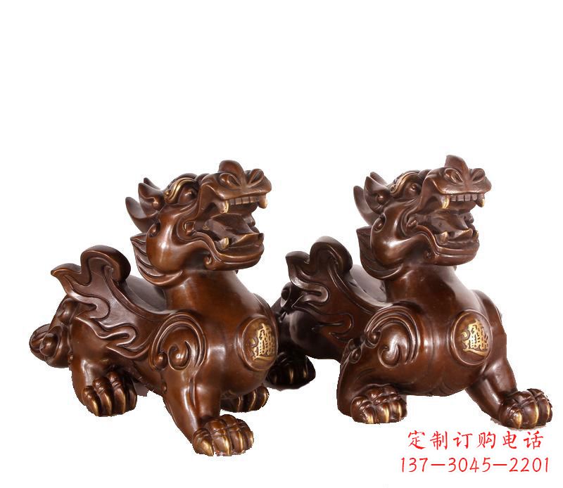 周口招财进宝貔貅铜雕