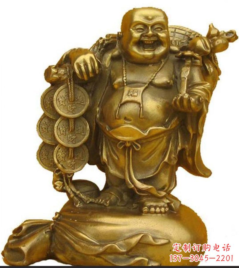 周口招财弥勒佛铜雕