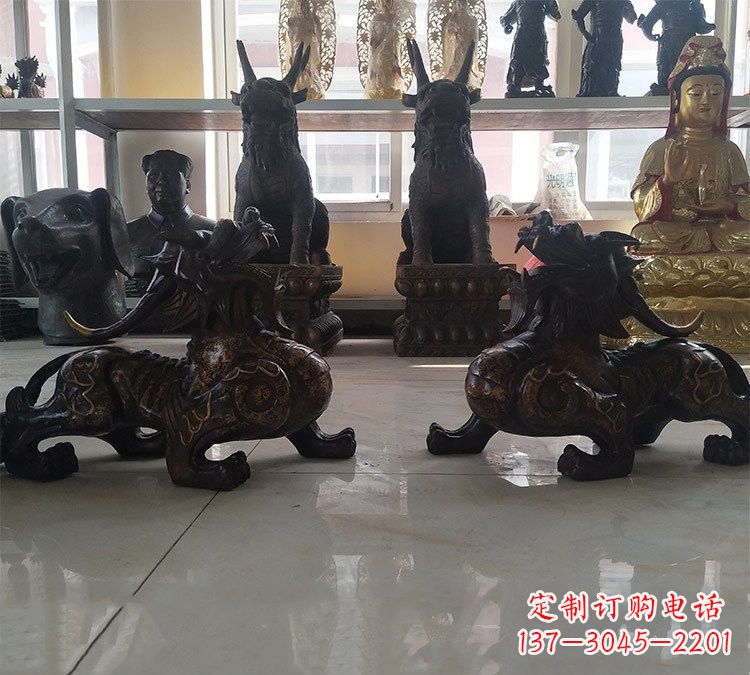 周口招财辟邪貔貅铜雕