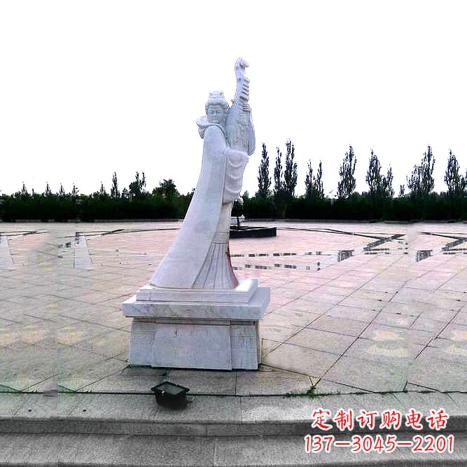 周口中国古代四大美女之王昭君广场石雕塑