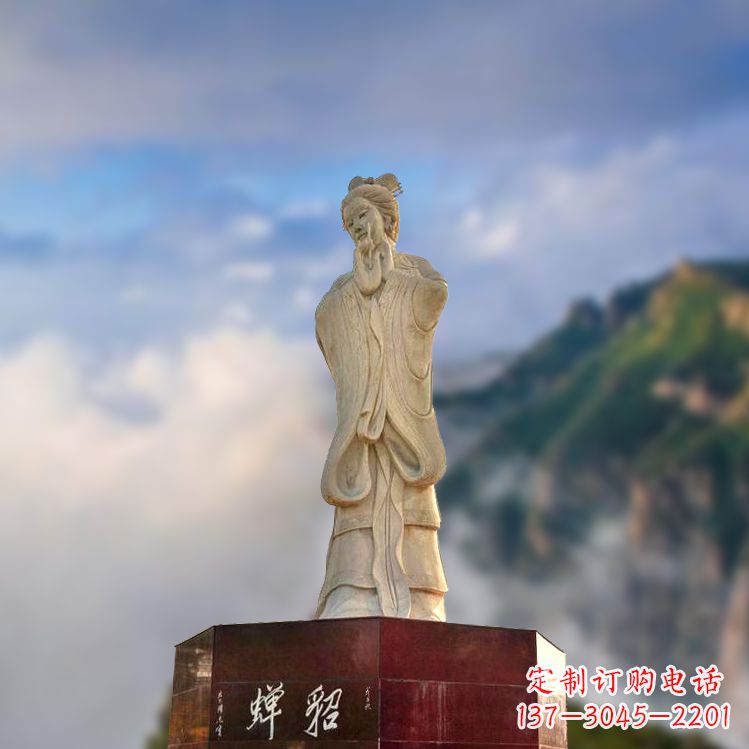 周口中国古代四大美女之貂蝉景观石雕