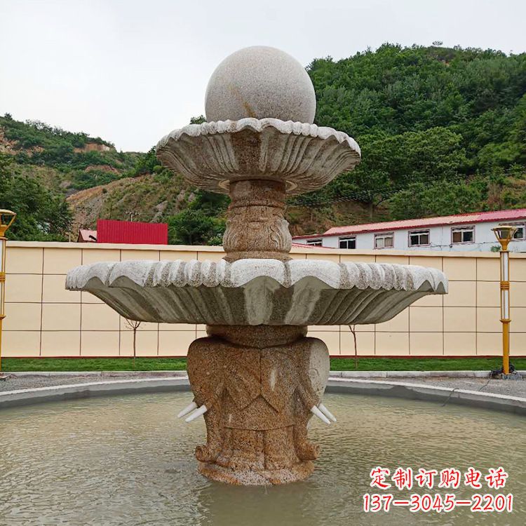 周口中式喷泉石雕