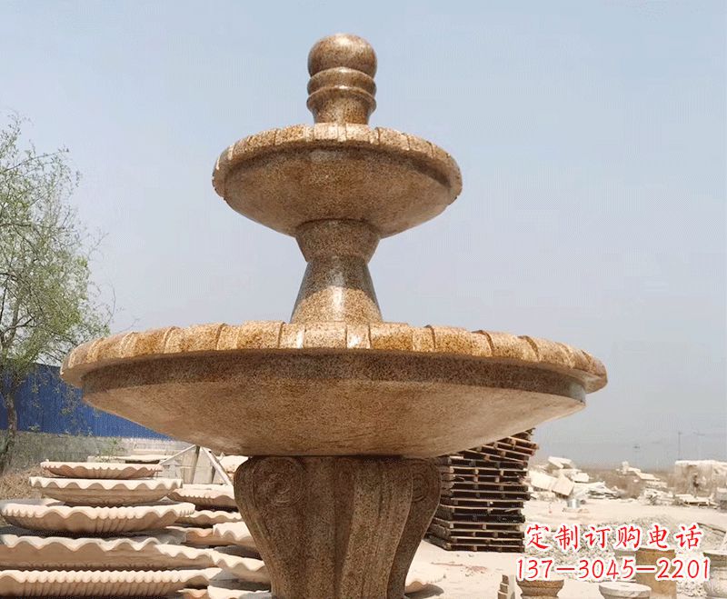 周口中式石雕喷泉