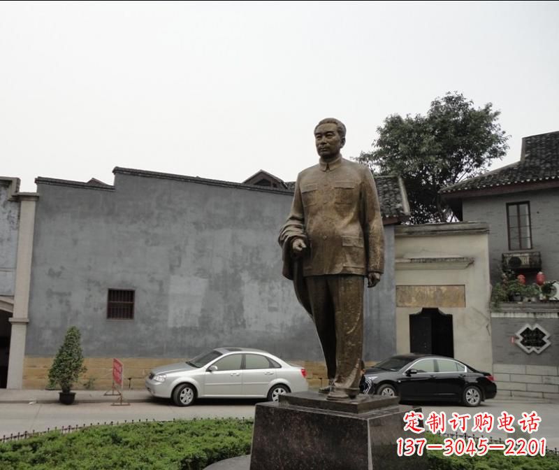 周口周恩来铜雕