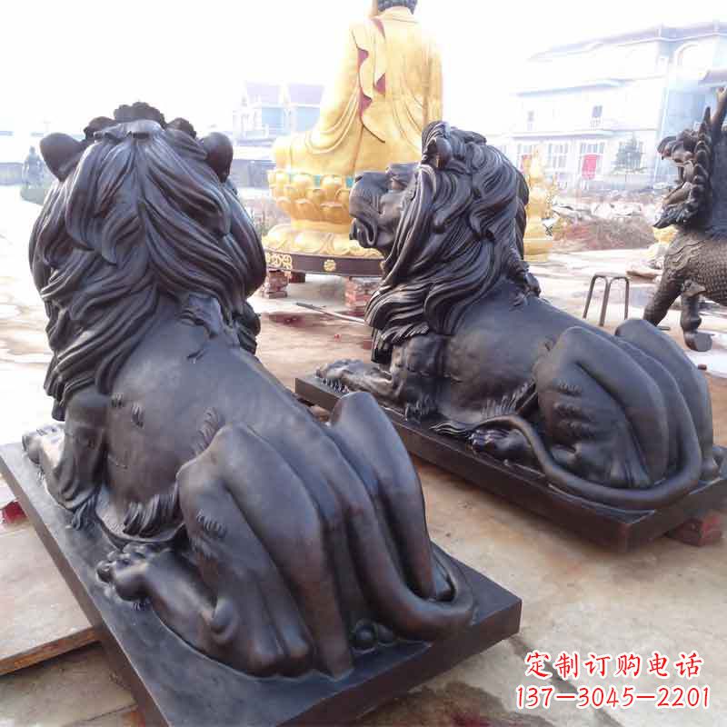 周口铸铜汇丰狮子