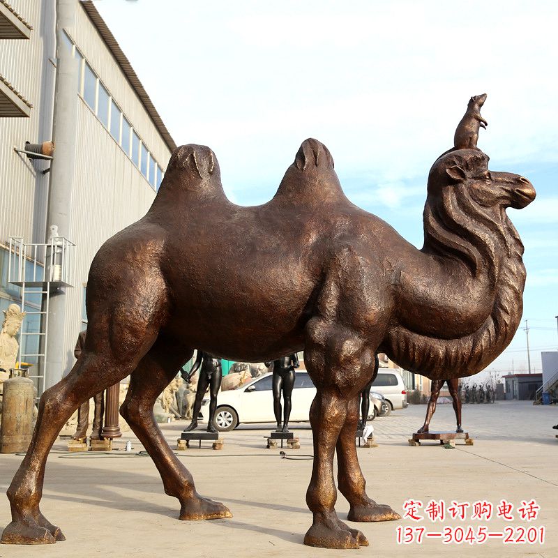 周口铸铜骆驼雕塑