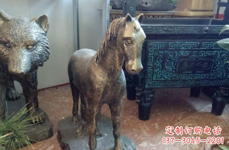 周口铸铜马雕塑222