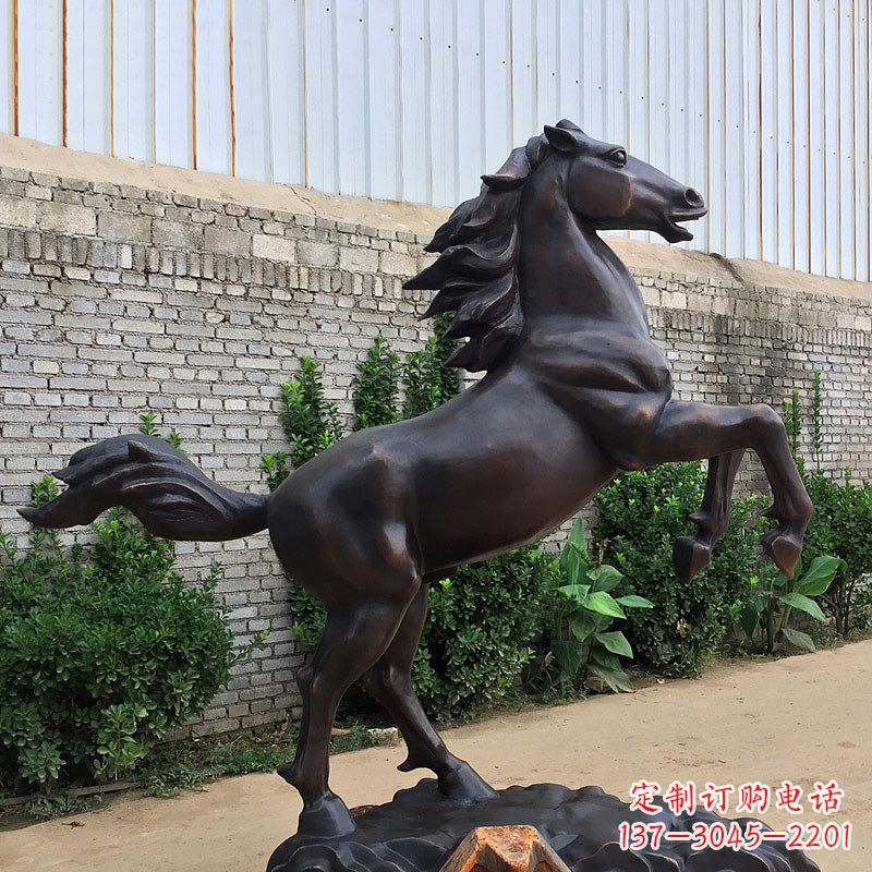 周口铸铜马儿雕塑