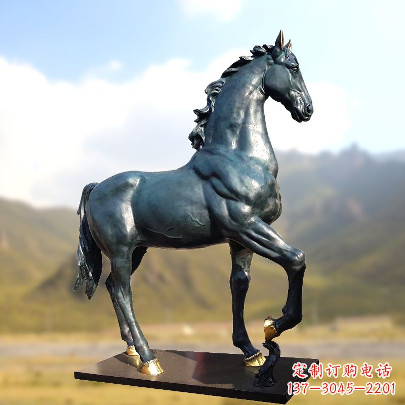 周口铸铜马铜雕塑
