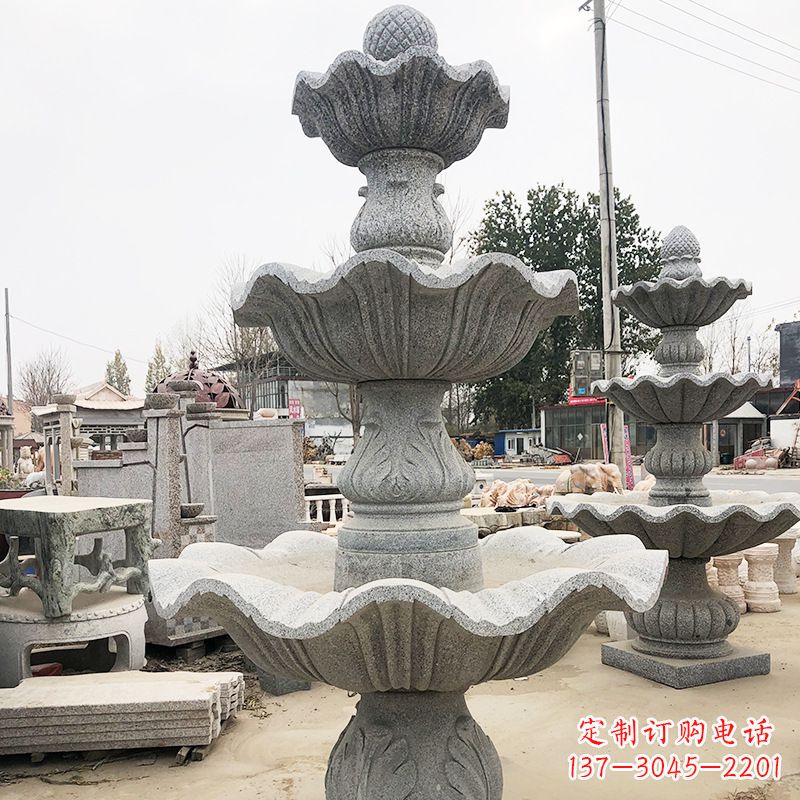 周口自然石雕流水喷泉