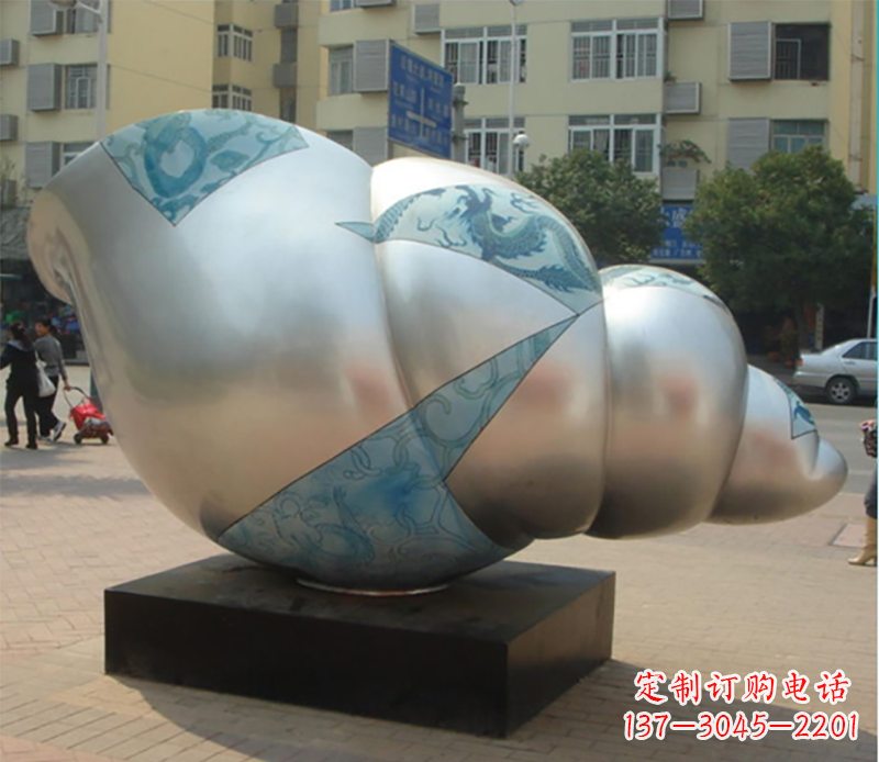 周口海螺雕塑不锈钢