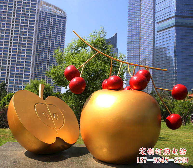 周口户外水果雕塑