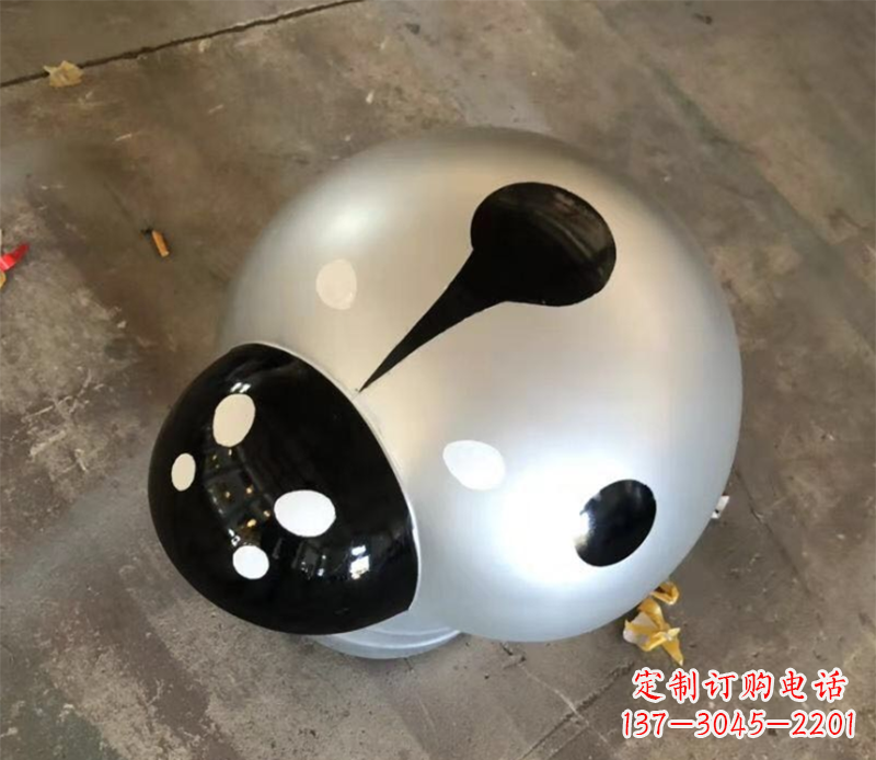 周口瓢虫雕塑不锈钢